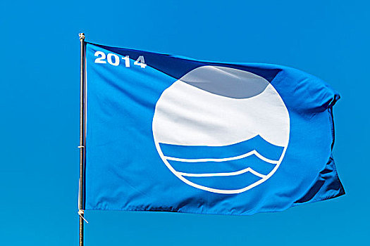 蓝色,旗帜,水,品质