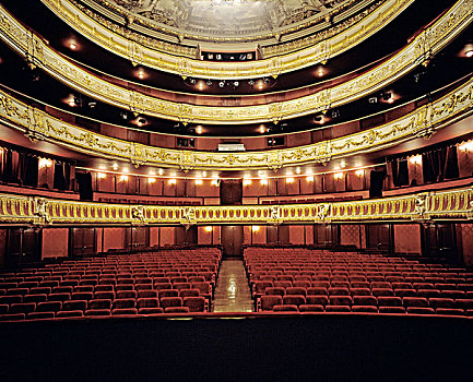 管弦乐,露台,室内,剧院,斯特拉斯堡,阿尔萨斯,法国