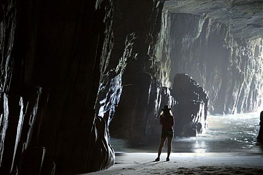 洞穴,塔斯马尼亚,澳大利亚