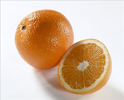 橙子,一半