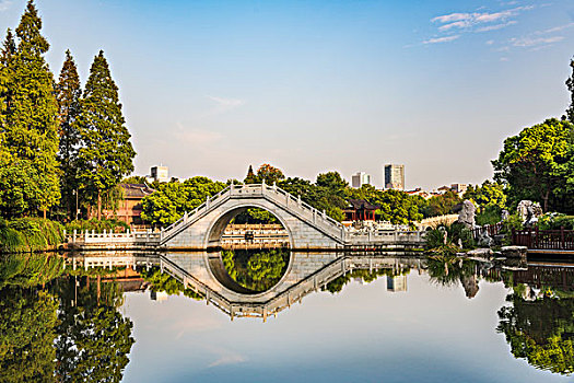 南京白鹭洲公园二水桥