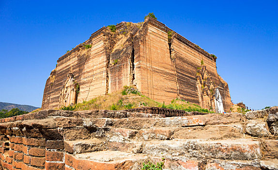 明宫,庙宇,曼德勒,缅甸