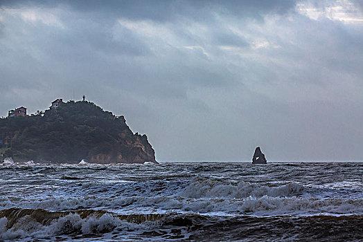 青岛石老人海水浴场