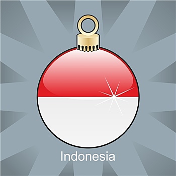印度尼西亚,旗帜,圣诞节,形状