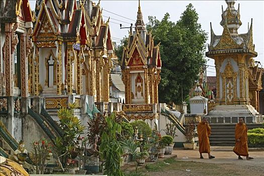 寺院,庙宇,老挝