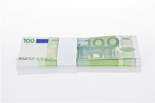 100欧元,货币,钱