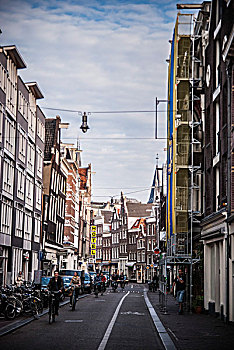 街景,阿姆斯特丹,荷兰
