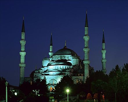 蓝色清真寺