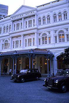 新加坡,莱佛士酒店,正面