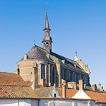 教堂,世界遗产,比利时,欧洲