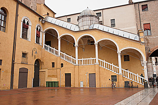 楼梯,费拉拉,艾米利亚-罗马涅大区,意大利