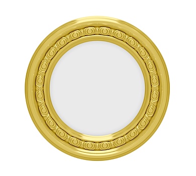 金色,框,上方,白人