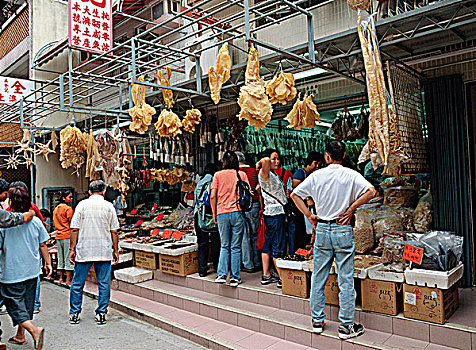 游客,店,乡村