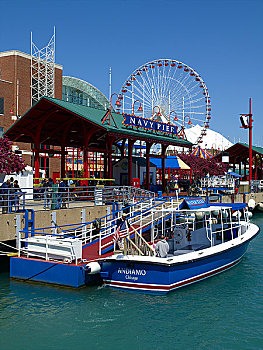 芝加哥,海军码头,游乐园