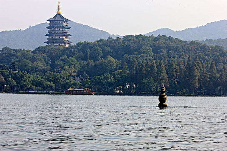 杭州西湖三潭印月_高清图片_全景视觉