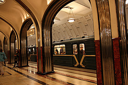 莫斯科地铁车站