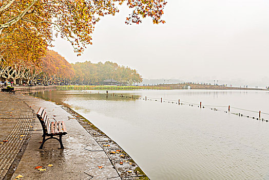 杭州西湖秋景