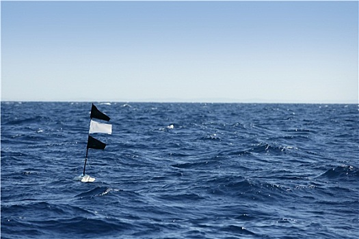 蓝色,海洋,渔民,旗帜