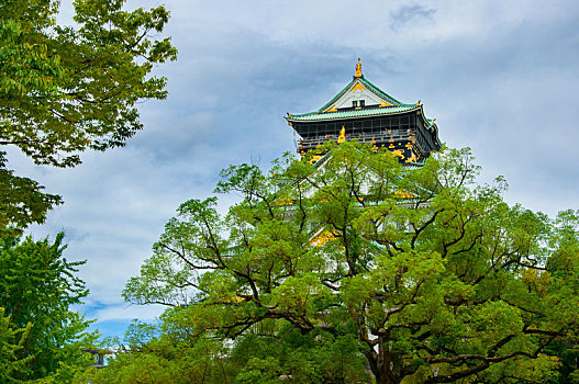 日本大坂风景名胜,江户时代的江户城