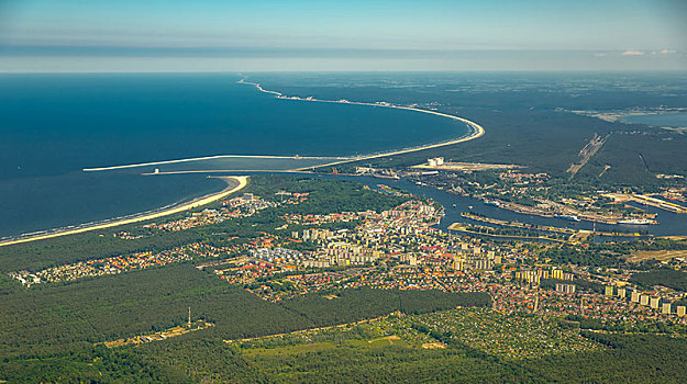 风景,波罗的海,海岸,波兰,欧洲