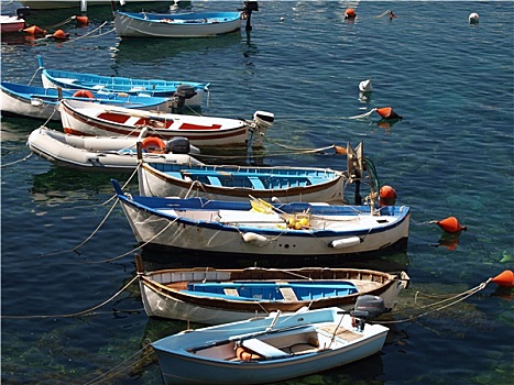 渔船,里奥马焦雷,五渔村,意大利
