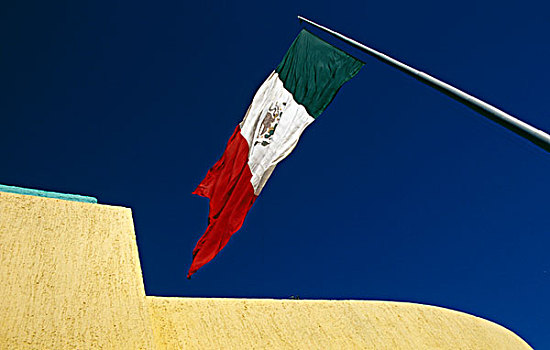 仰视,墨西哥国旗