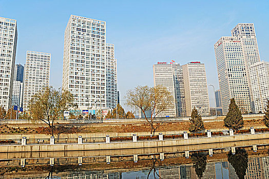 北京建外soho风景