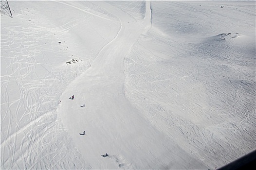 滑雪胜地,冰河,奥地利