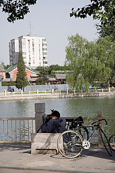 北京什刹海风景