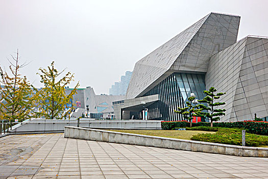 长沙滨江文化园建筑－长沙博物馆
