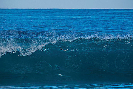 大,漂亮,蓝色,波浪,冲浪,海洋,特内里费岛,力量,野外,水