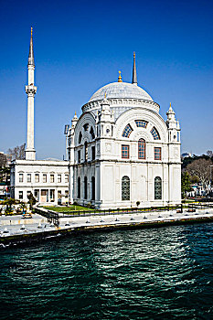 土耳其,酒店,伊斯坦布尔,多尔马巴赫切清真寺,博斯普鲁斯