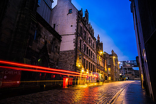 爱丁堡夜景