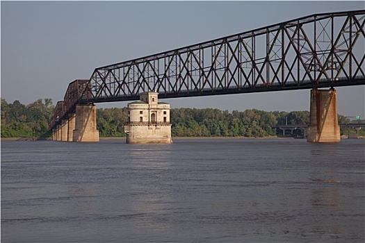 密西西比河,桥