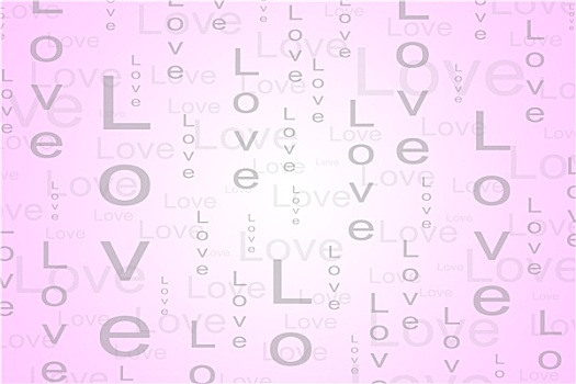 爱情,文字,背景,淡粉色,彩色