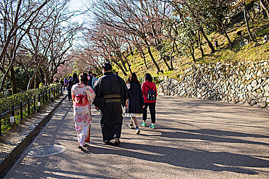 清水寺下山道上