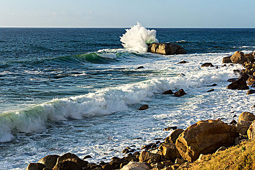 南非,湾,泡沫