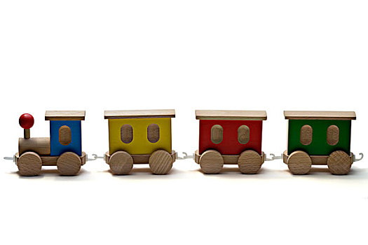 木制玩具,列车,白色背景,背景