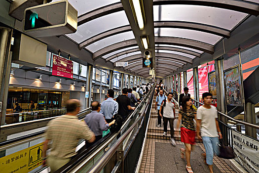 香港半山自动扶梯