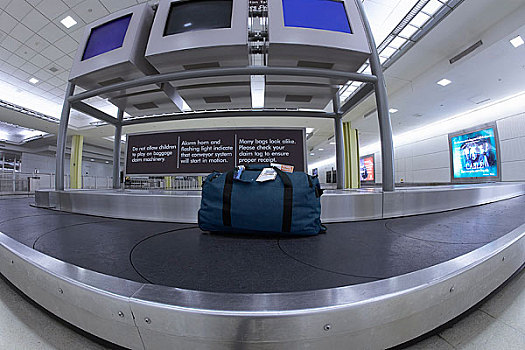行李认领,国际机场,华盛顿特区