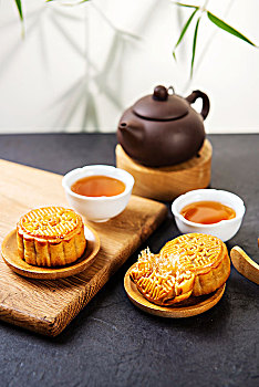 凤梨月饼,茶具,茶道
