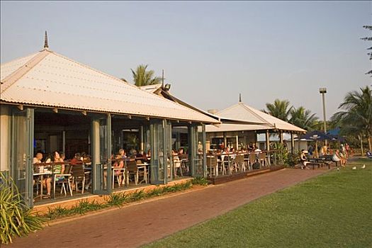 餐馆,凯布尔海滩,西澳大利亚,澳大利亚