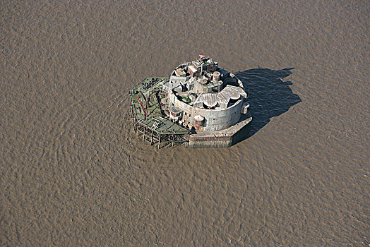 沙子,堡垒,海湾,2006年,艺术家,历史,英格兰,摄影师
