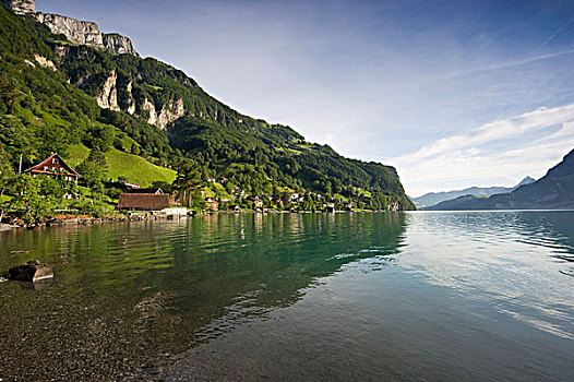 鲍恩,琉森湖,瑞士,欧洲