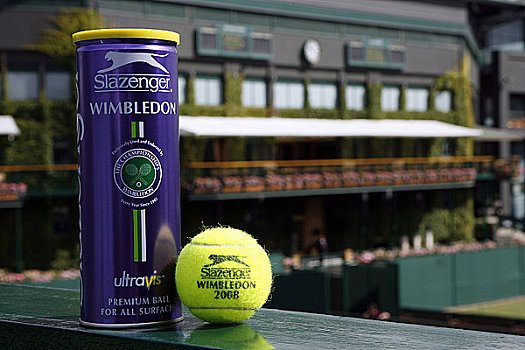英格兰,伦敦,温布尔登,罐,网球,一个,2008年,球,冠军