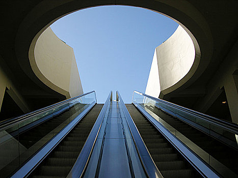 扶梯,购物中心,圣地亚哥,加利福尼亚,美国