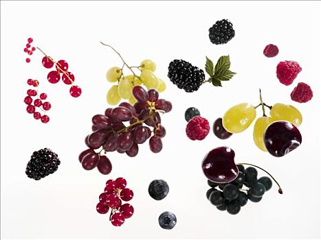 种类,浆果,樱桃,葡萄
