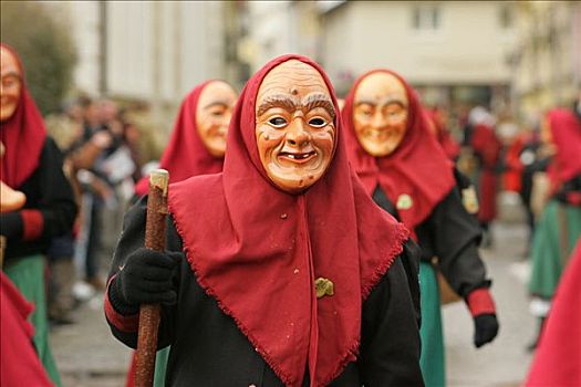 狂欢节,狂欢,巴伐利亚,德国