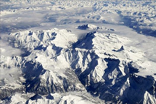 飞机,阿尔卑斯山
