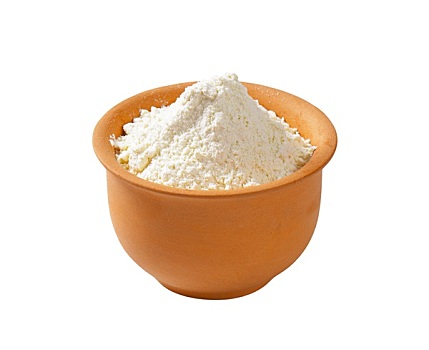 小麦粉,陶盘